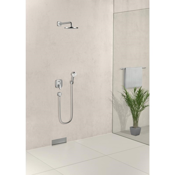 Ручной душ hansgrohe Crometta 1jet 26331400, белый/хром