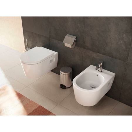 Унитаз hansgrohe EluPura Original S подвесной с сиденьем без микролифта 60207450, белый