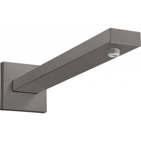 Держатель верхнего душа Hansgrohe Square 38,9 см. 27694340, шлифованный черный хром