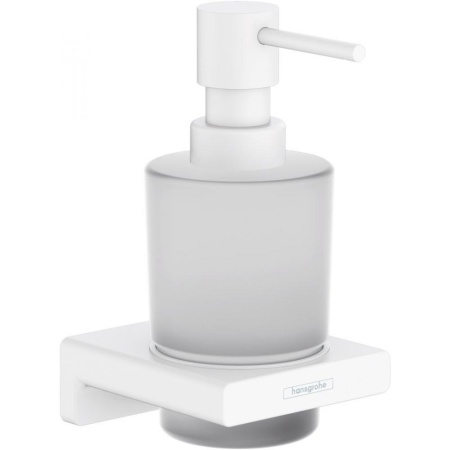 Диспенсер для жидкого мыла AddStoris Hansgrohe 41745700, матовый белый