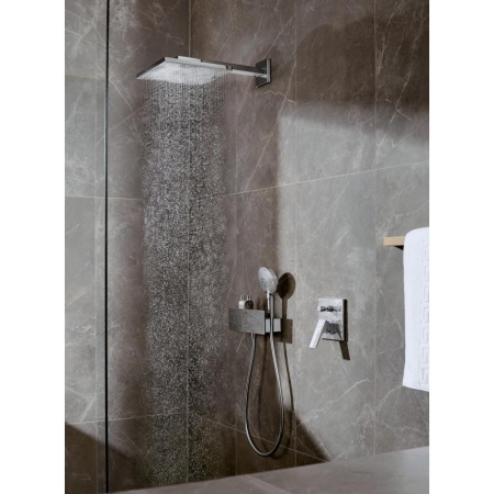 Смеситель hansgrohe Metropol для ванны настенный скрытый с рычаговой рукояткой 32545000, хром