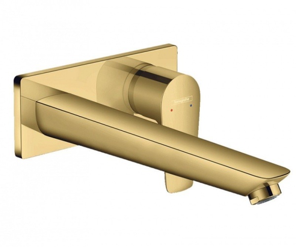 Комплект смеситель для раковины Hansgrohe Talis E 71734990S, полированное золото, с внутренней частью