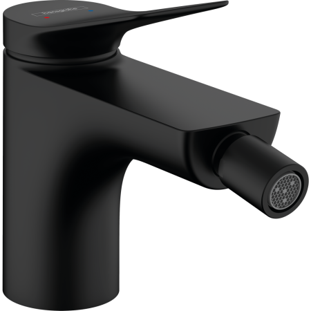 Смеситель для биде hansgrohe Vivenis со сливным гарнитуром 75200670, матовый черный