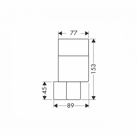 Стакан Axor Steel 41234800