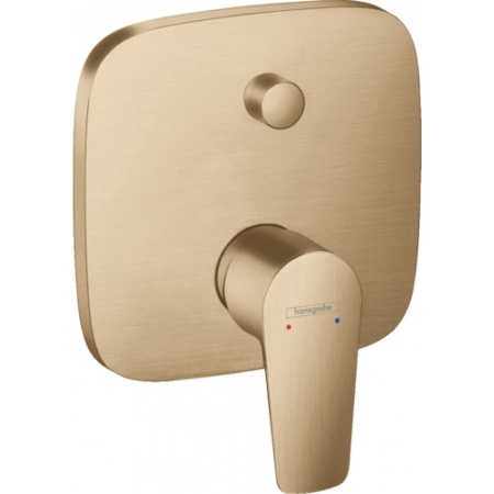 Смеситель hansgrohe Talis E для ванны, однорычажный, СМ 71745140, шлифованная бронза