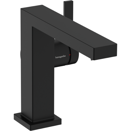 Смеситель для раковины hansgrohe Tecturis E 110 Fine CoolStart, EcoSmart+, 73021670, матовый черный