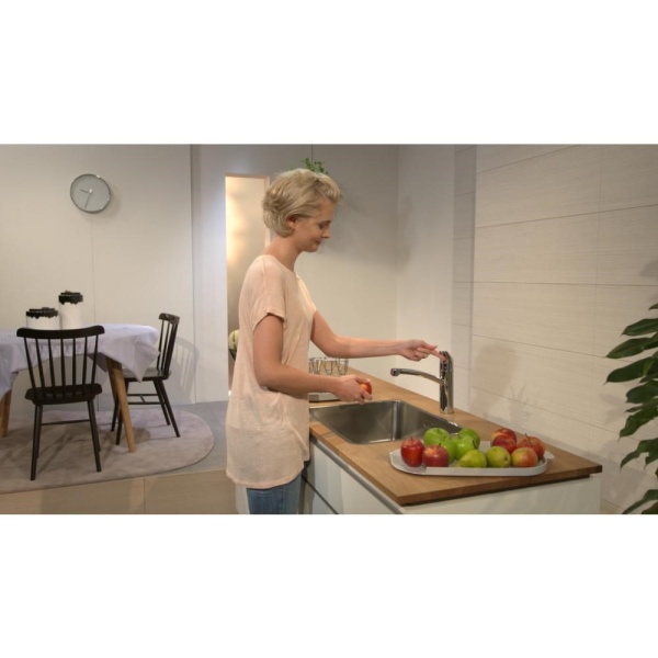 Смеситель hansgrohe Logis для кухонной мойки 71832000, хром