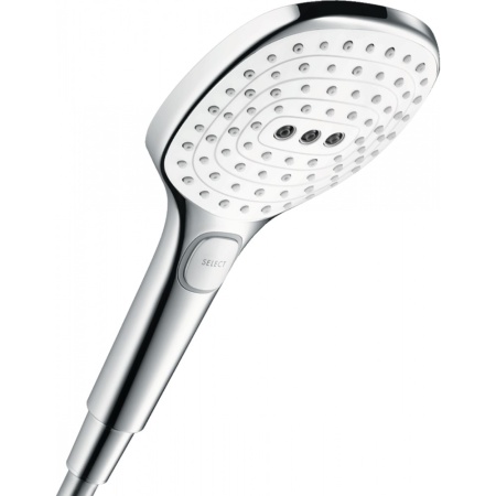 Ручной душ hansgrohe Raindance Select 120 Air 3jet 26520400, белый/хром