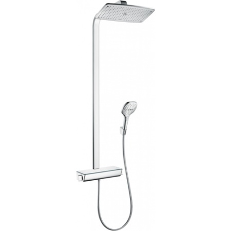 Душевая система hansgrohe Raindance Select E 360 Showerpipe с термостатом 27112000, хром