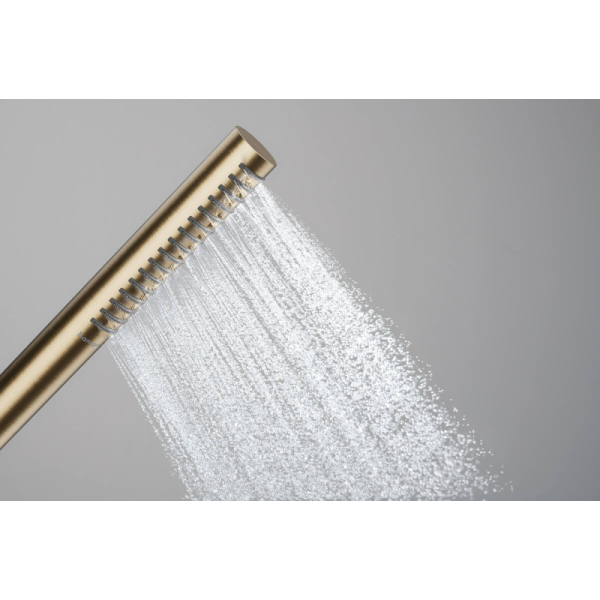Ручной душ hansgrohe Pulsify S 100 1jet EcoSmart+, 24126140, шлифованная бронза