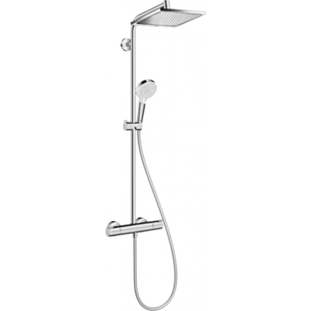 Душевая система hansgrohe Crometta Е 240 1jet Showerpipe с термостатом 27271000, хром