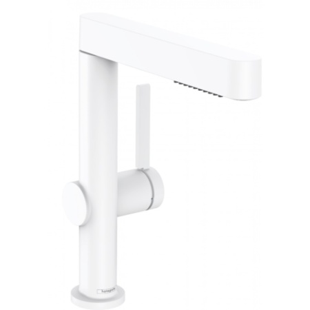 Смеситель для раковины Hansgrohe Finoris 76063700, матовый белый