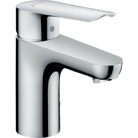 Смеситель для раковины hansgrohe Logis E 70 CoolStart, со сливным гарнитуром 71164000, хром