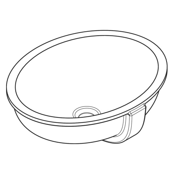 Hansgrohe Xuniva D Раковина накладная 450x350x130 белый 60152450