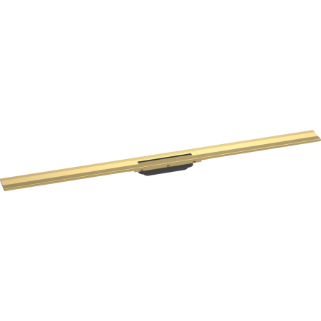 Внешняя часть трапа для душа hansgrohe RainDrain Flex, 120 см, укорачиваемая 56054990, полированное золото