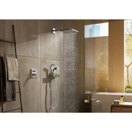 Верхний душ hansgrohe Raindance E 300 AIR 1jet 26238000, хром