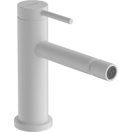 Смеситель для биде hansgrohe Tecturis S со сливным гарнитуром, 73201700, матовый белый