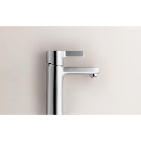 Смеситель hansgrohe Metris S для раковины со сливным гарнитуром 31060000, хром