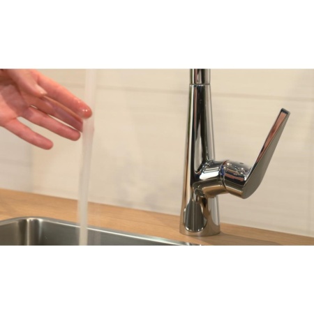 Смеситель hansgrohe Talis S для кухонной мойки 72810000, хром