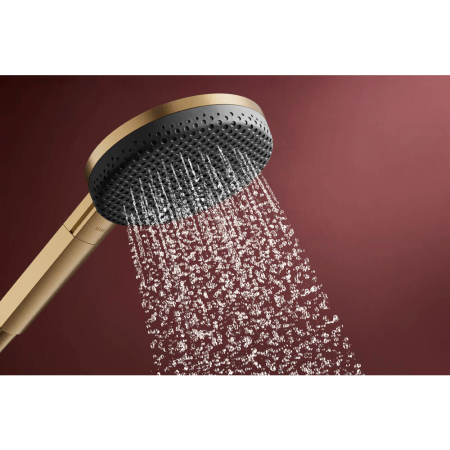 Ручной душ hansgrohe Raindance Alive Select S, 24500140, шлифованная бронза