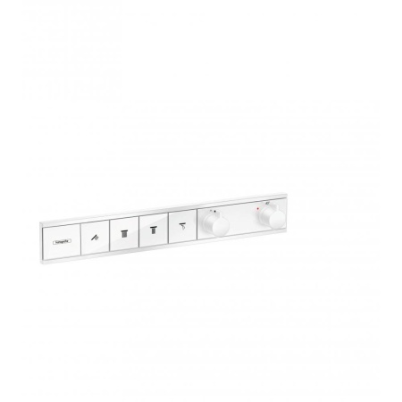 Термостат hansgrohe RainSelect для скрытой установки 4 функции 15382700, матовый белый