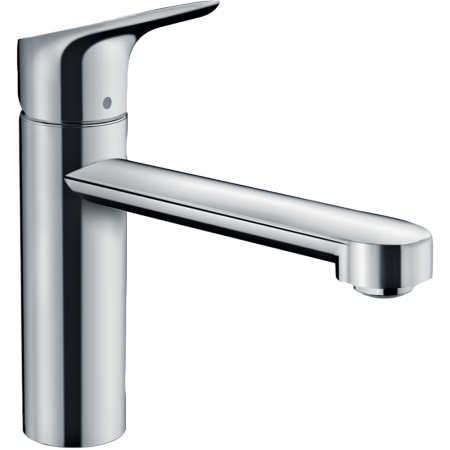 Смеситель для кухонной мойки hansgrohe Focus M43 120, с поворотным изливом 71816000, хром
