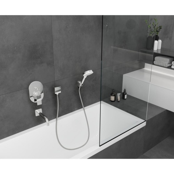 Излив на ванну Hansgrohe Vernis Shape 71460000, хром