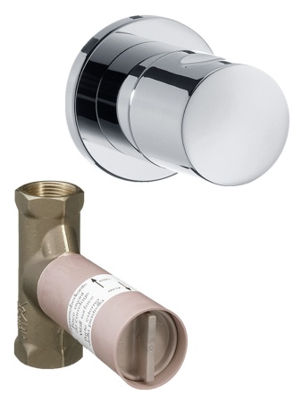 Hansgrohe 15972000S52 Set HG запорный вентиль (15972000+15973180) Хром