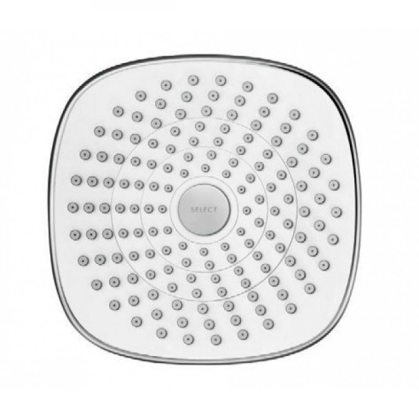 Верхний душ hansgrohe Croma Select E 180 26524400, белый/хром