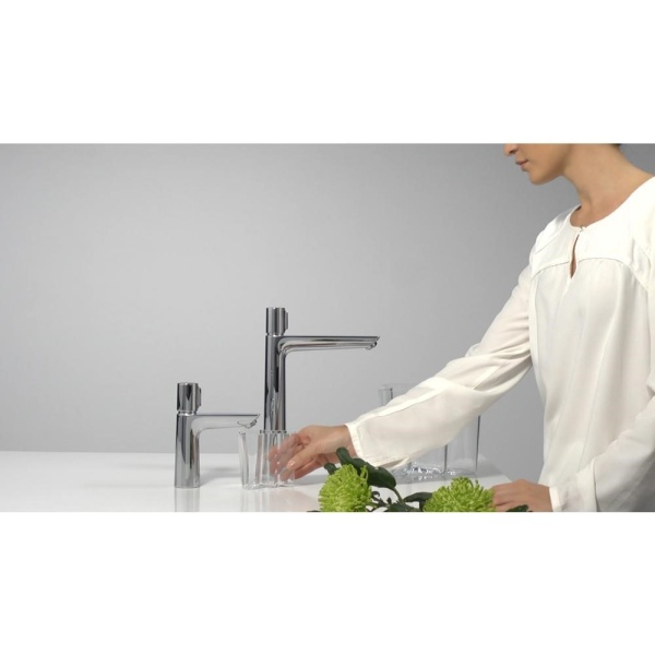 Смеситель для раковины 110, однорычажный, без сливного набора Hansgrohe 71751000, хром