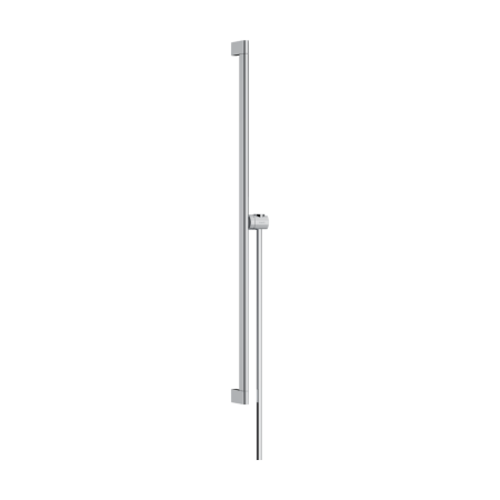 Душевая штанга hansgrohe Unica S Puro 900 мм со слайдером и шлангом Isiflex 1600 мм 24405000, хром
