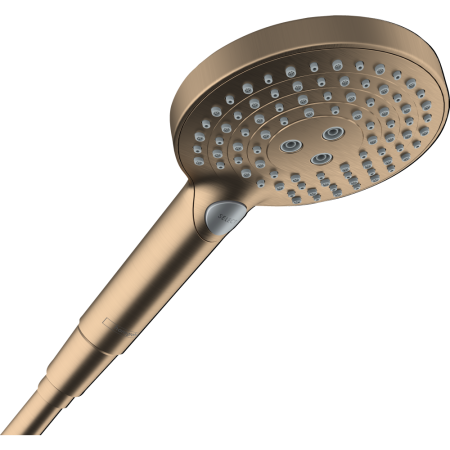 Ручной душ hansgrohe Raindance Select S 120 3jet, 26014140, шлифованная бронза