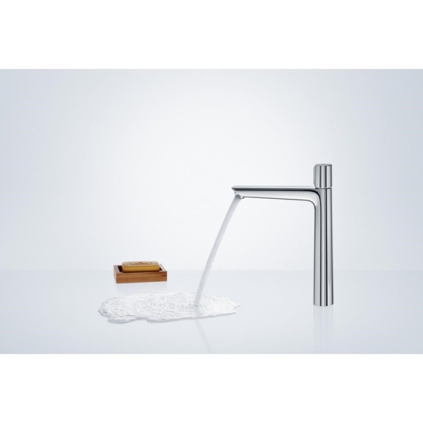 Смеситель для раковины hansgrohe Talis Select E, 240, однорычажный, без сливного набора 71753000, хром