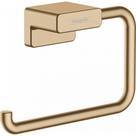 Держатель туалетной бумаги AddStoris Hansgrohe 41771140, шлифованная бронза