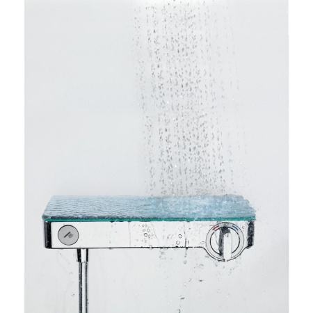 Термостат hansgrohe Ecostat Select для душа 13171400, белый/хром
