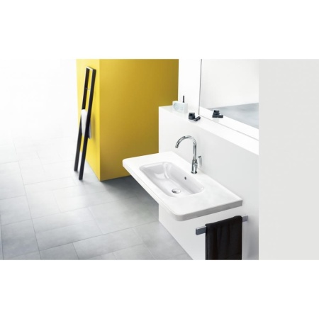 Смеситель hansgrohe Logis для раковины с поворотным изливом и сливным гарнитуром 71130000, хром