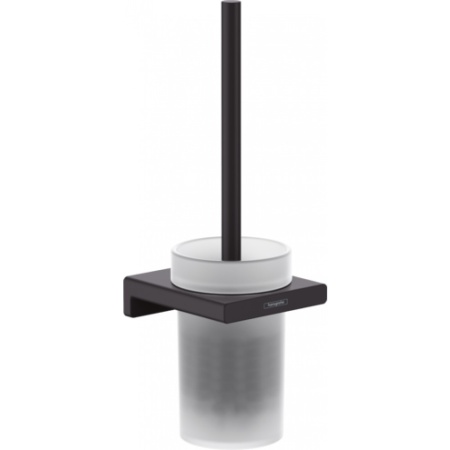 Набор для WC настенный AddStoris Hansgrohe 41752670, матовый черный