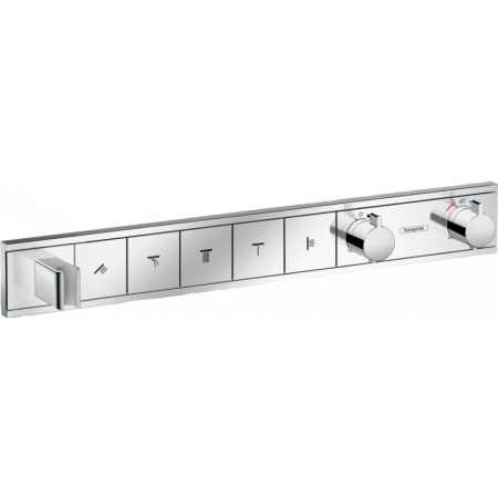 Термостат hansgrohe RainSelect для 5 потребителей 15358000, хром