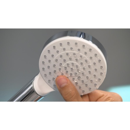 Душевой набор hansgrohe Crometta 1jet 90 см. 26537400, белый/хром