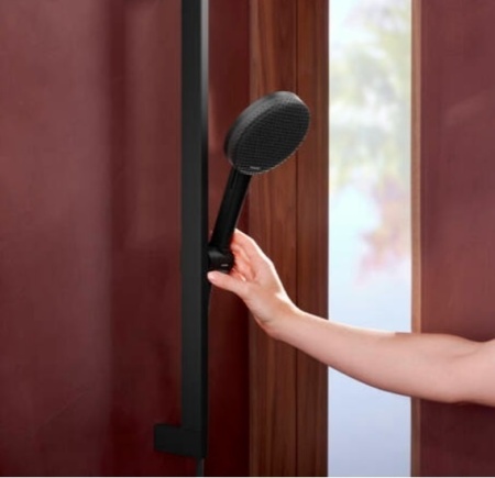 Hansgrohe Alive Raindance S EcoSmart 24601670 Душевой гарнитур (чёрный матовый)