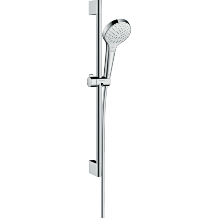 Душевой гарнитур hansgrohe Croma Select S 110 3jet Vario EcoSmart со штангой 65 см 26563400, белый/хром