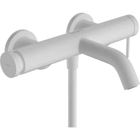 Смеситель для ванны hansgrohe Tecturis S, 73422700, матовый белый