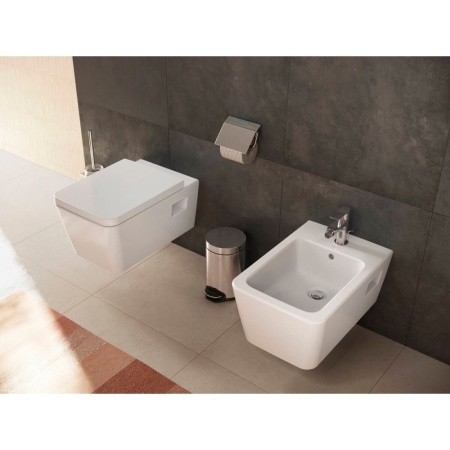 Унитаз hansgrohe EluPura Original Q подвесной с сиденьем без микролифта 60208450, белый