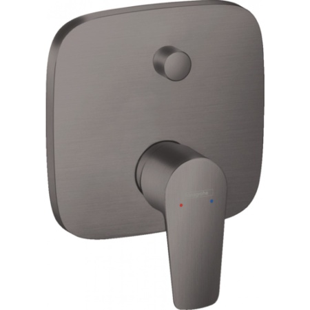Смеситель hansgrohe Talis E для ванны, однорычажный, СМ 71745340, шлифованный черный хром