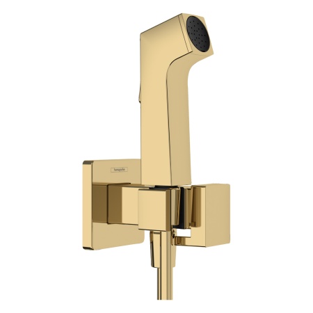 Hansgrohe Гигиенический душ E 1 jet EcoSmart+ со смесителем золото брашированное 29233990