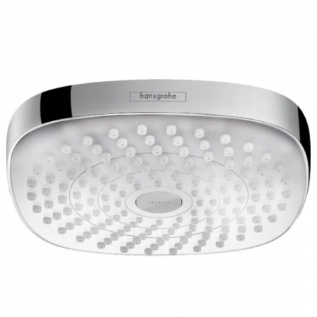 Верхний душ hansgrohe Croma Select E 180 26524400, белый/хром