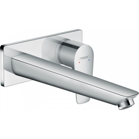 Смеситель для раковины hansgrohe Talis E настенный с длинным изливом 71734000, хром