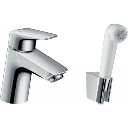 Смеситель hansgrohe Logis для раковины с гигиеническим душем 71290000, хром