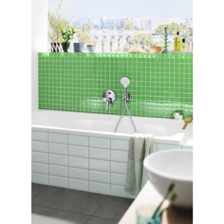 Душевой шланг hansgrohe Isiflex с защитой от перекручивания 125 см. 28272000, хром