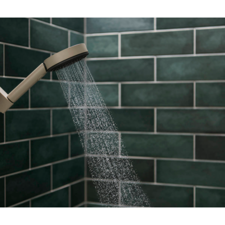 Ручной душ hansgrohe Pulsify Planet Edition 105 3jet Relaxation EcoSmart+ Select, 26077210, песок